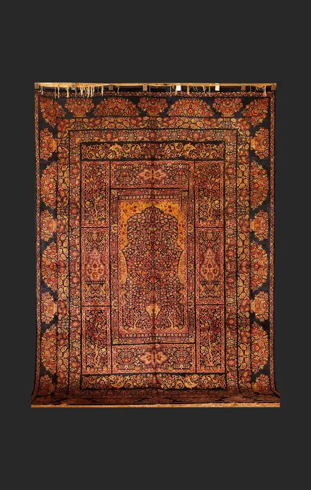 Khorasan Seidenteppich — PRR-KHN-043