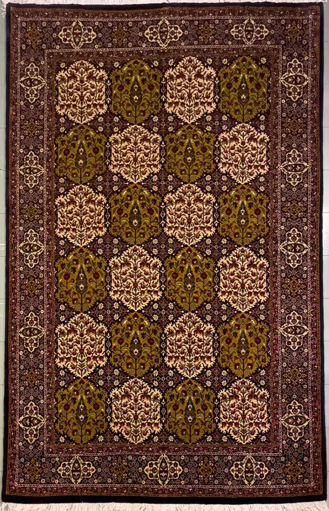 Khorasan Woll-Seidenteppich — PRR-KHN-070