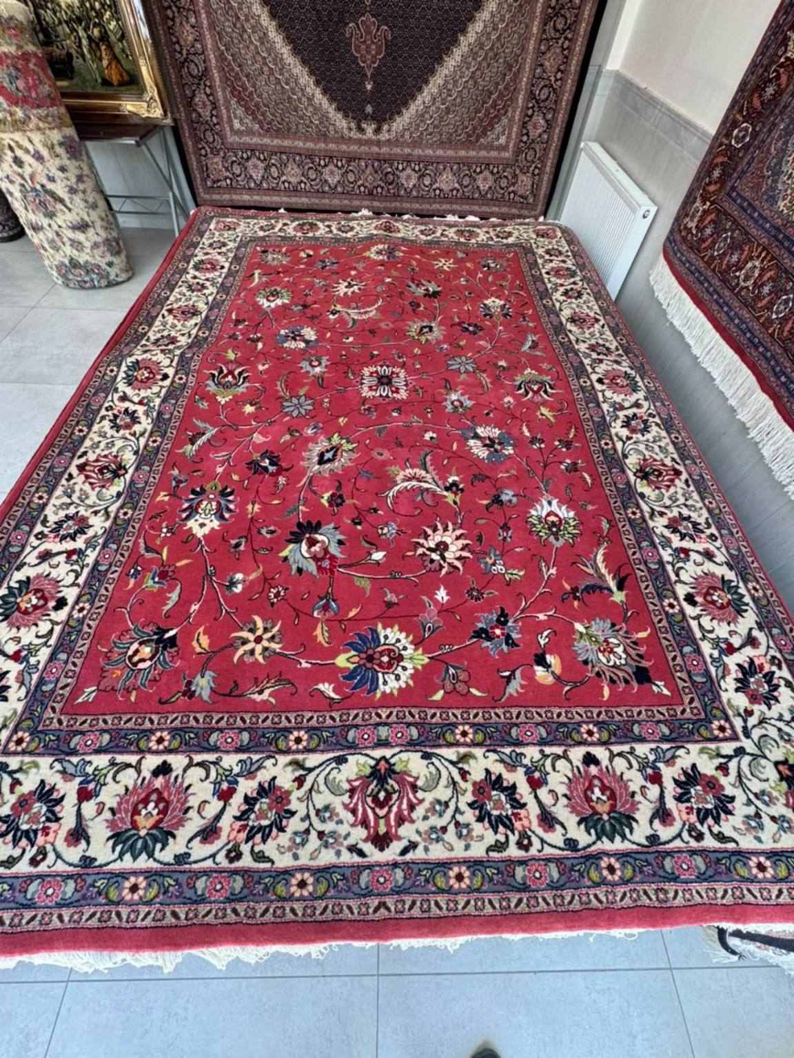 Ardabil Persian Handmade Rugs — Crimson Mahi — 250 × 350 cm × 2 — Pair — image 2