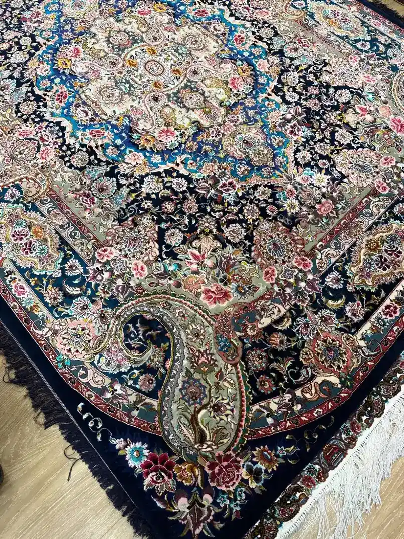 Tabriz Persian Handmade Carpets — Midnight Medallion — 150 × 200 cm × 2 — Pair — image 2