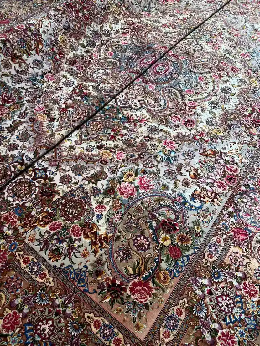 Tabriz Persian Handmade Carpets — Blush Paradise — 200 × 300 cm × 2 — Pair — image 2